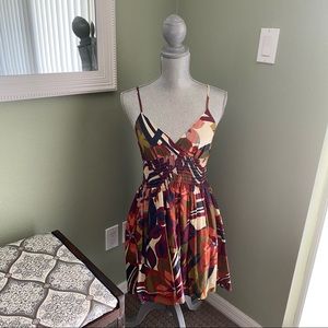 🧡 Funky “oversized floral” printed summer dress 🧡